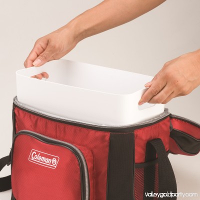 Coleman 9-Can Soft Cooler with Removable Liner, Green 555585267